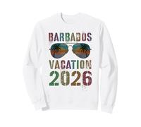 Vacaciones Barbados para niños 2026 Vacay Summer Travel Matching Sudadera