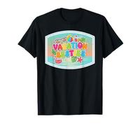 Vacaciones Besties Colorido Beach Cruise Holiday Design Camiseta