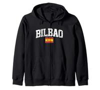 Vacaciones Bilbao a España Bilbao Viajes Familia Vasca Bilbao Sudadera con Capucha