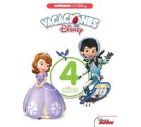 Vacaciones con Disney (4 años) (Disney. Cuaderno de vacaciones) (Aprendo con Disney)