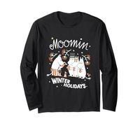 Vacaciones de invierno de Moomin Moominmamma Bebidas calientes Manga Larga