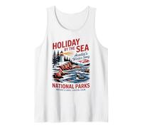 Vacaciones de Navidad - Parque Nacional Acadia Navidad Camiseta sin Mangas