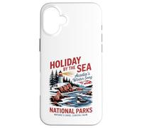 Vacaciones de Navidad - Parque Nacional Acadia Navidad Carcasa para iPhone 16 Plus