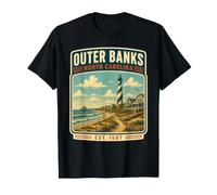 Vacaciones de Outer Banks de Carolina del Norte a Outer Banks Camiseta