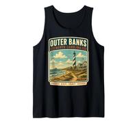 Vacaciones de Outer Banks de Carolina del Norte a Outer Banks Camiseta sin Mangas