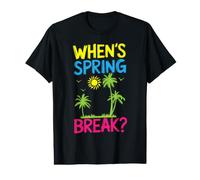Vacaciones de Primavera 2025 Vacaciones Vacaciones Escapada Escolar Camiseta gráfica económica