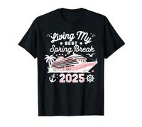 Vacaciones de Primavera 2025 Vacaciones Vacaciones Escapada Escolar Camiseta gráfica económica
