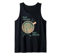 Vacaciones de Tenis Hot Cocoa & Hot Shots Camiseta sin Mangas