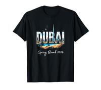Vacaciones de Vacaciones en Dubai Spring Break 2026 Camiseta