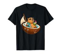 Vacaciones de Verano Capibara Coco Relax Aloha Camiseta