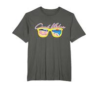 Vacaciones de Verano en Pink Panther Cool Vibes Beach Camiseta, Hombre Tallas Grandes, Asfalto, 2X Alto