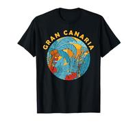 Vacaciones de verano españolas Islas Canarias Gran Canaria Camiseta