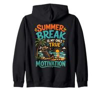 Vacaciones de Verano Mi Unica Verdadera Motivacion Sudadera con Capucha