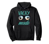 Vacaciones de Verano Vacay Mode Gafas de Sol Playa Hombres Mujeres Niños Sudadera con Capucha