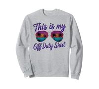 Vacaciones divertidas Besties Mom Cruise Trip ESTE ES MI OFERTA Sudadera