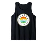 Vacaciones en Alaska Viaje familiar del estado de Alaska a Alaska Camiseta sin Mangas