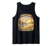 Vacaciones en Cape Cod Beach Massachusetts Boda en Cape Cod Camiseta sin Mangas
