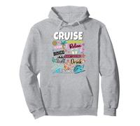 Vacaciones en crucero, crucero relajante Snorkeling Viaje turístico Sudadera con Capucha