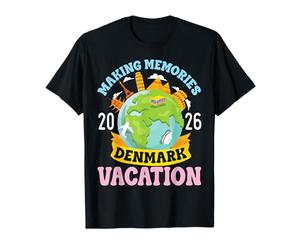 Vacaciones en Dinamarca 2026 Viaje Haciendo Recuerdos Viaje en Familia Camiseta