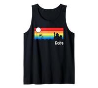 Vacaciones en Doha Qatar para Descubrir el diseño Vintage Camiseta sin Mangas