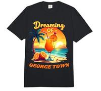Vacaciones en Georgetown Soñando con Vacaciones en George Town Comfort Colors Adult Heavyweight T-Shirt