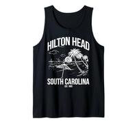 Vacaciones en Hilton Head Island Carolina del Sur Camiseta sin Mangas