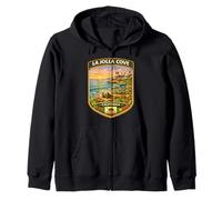 Vacaciones en La Jolla Cove Vacaciones en Cala La Jolla California Sudadera con Capucha