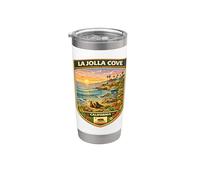 Vacaciones en La Jolla Cove Vacaciones en Cala La Jolla California Vaso térmico de acero inoxidable de doble pared