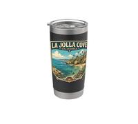 Vacaciones en La Jolla Cove Vacaciones en Cala La Jolla California Vaso térmico de acero inoxidable de doble pared