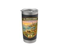 Vacaciones en La Jolla Cove Vacaciones en Cala La Jolla California Vaso térmico de acero inoxidable de doble pared