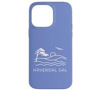 Vacaciones en la Playa Sueca en Haverdal GAL Carcasa para iPhone 14 Pro MAX