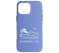 Vacaciones en la Playa Sueca en Haverdal GAL Carcasa para iPhone 16 Pro MAX