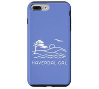 Vacaciones en la Playa Sueca en Haverdal GAL Carcasa para iPhone 7 Plus/8 Plus