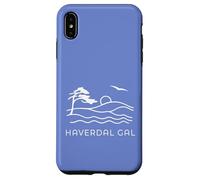 Vacaciones en la Playa Sueca en Haverdal GAL Carcasa para iPhone XS MAX