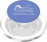 Vacaciones en la Playa Sueca en Haverdal GAL PopSockets PopGrip para MagSafe