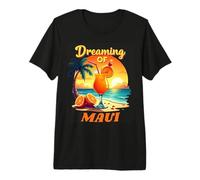 Vacaciones en Maui Soñando con Maui Holiday Camiseta Premium