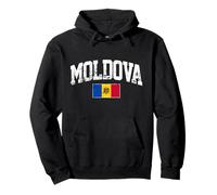 Vacaciones en Moldavia a un Amigo moldavo Recuerdo de Moldavia Sudadera con Capucha