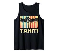 Vacaciones en Tahití Viaje a la Polinesia Francesa Tahiti Gift Souvenir Camiseta sin Mangas