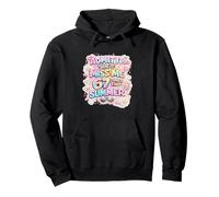Vacaciones Escolares Humor sarcástico Vida estudiantil Gráfico Sudadera con Capucha