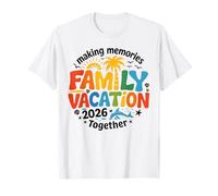 Vacaciones Familiares 2026 Hacer Recuerdos Juntos Emparejar niños Camiseta