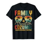 Vacaciones Familiares Cozumel México Viaje Recuerdos Camiseta