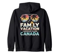 Vacaciones Familiares en la Isla de Vancouver, Viaje y Recuerdo a Canadá Sudadera con Capucha