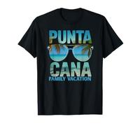 Vacaciones Familiares en Punta Cana Tropical Beach Memorias de Viaje Camiseta