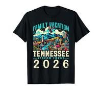 Vacaciones Familiares en Tennessee Smoky Mountains 2026 Pigeon Forge Camiseta