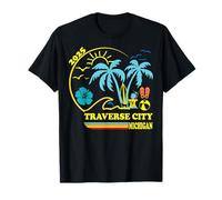 Vacaciones familiares en Traverse City Michigan 2025 Coincidencia Camiseta