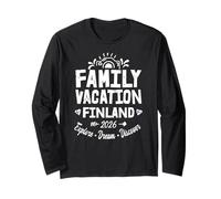 Vacaciones Familiares Finlandia 2026 | Family Travel Squad Manga Larga
