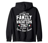 Vacaciones familiares Italia 2026 | Family Travel Squad Sudadera con Capucha
