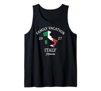 Vacaciones Familiares Italia 2027 | Family Travel Squad Camiseta sin Mangas