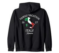 Vacaciones Familiares Italia 2027 | Family Travel Squad Sudadera con Capucha