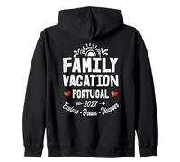 Vacaciones Familiares Portugal 2027 | Family Travel Squad Sudadera con Capucha